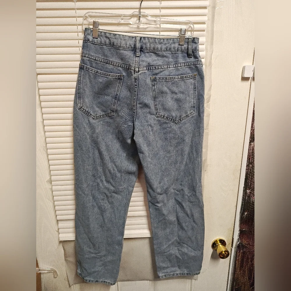 Shein Lightning Straight Leg Jeans